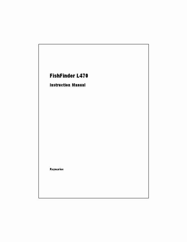 Raymarine Fish Finder L470-page_pdf
